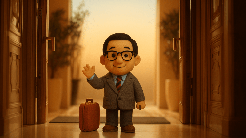 Loyalty Beyond Reason - A one minute AI film about the guest who came back