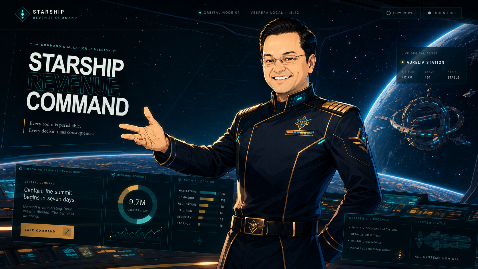 I Can't Write a Line of Code. I Built Two Working Apps Anyway. 4 Starship Revenue Command Game JJ